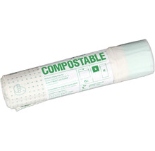 Rouleau de sacs poubelles compostables