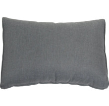 Coussin décoratif rectangulaire gris
