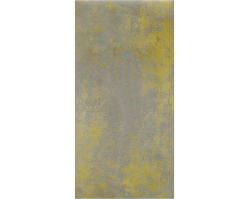 Carreau mural gris et jaune avec une texture inégale