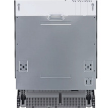 Vue arrière d''un lave-vaisselle avec détails d''installation