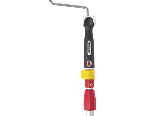 Monture de rouleau de peinture avec manche télescopique pour travaux de peinture