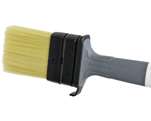 Flachpinsel mit Kunststoffgriff und einer Breite von 50 Millimeter.