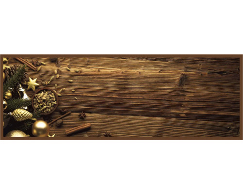 Tapis de cuisine Cook & wash x-mas wood 50x150 cm