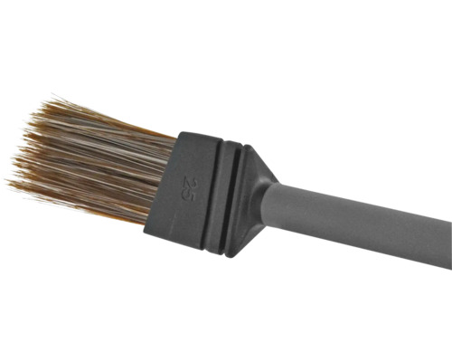 Pinceau avec poils et manche