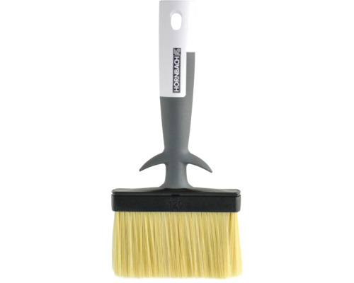 Flächenstreicher mit Kunststoffborsten und Griff