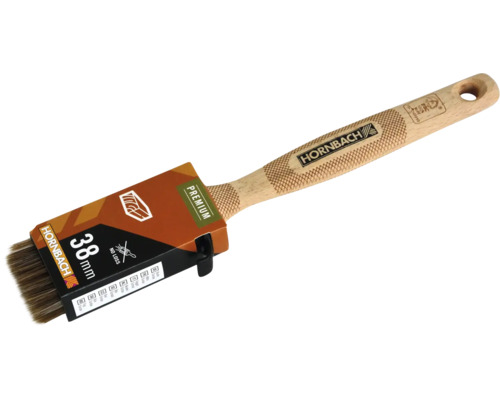 Pinceau radiateur Premium 38 mm avec manche en bois