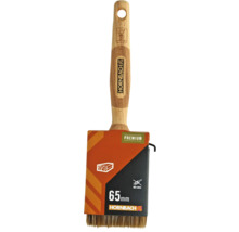 Pinceau plat avec manche en bois, largeur 65 mm, qualité premium