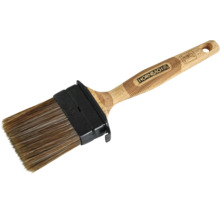 Pinceau plat avec manche en bois de la marque Hornbach