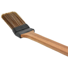 Pinceau plat taille 50 avec soies naturelles et manche en bois