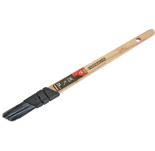Pinceau à lasure avec manche en bois et largeur de brosse de 25 mm