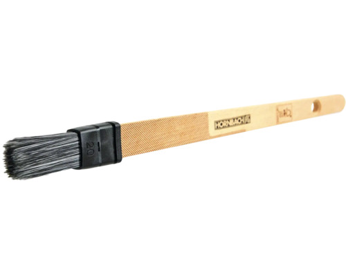 Pinceau de radiateur avec manche en bois et poils