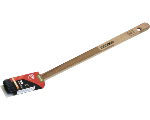 Heizkörperpinsel mit Holzgriff und 38 Millimeter Borstenstärke