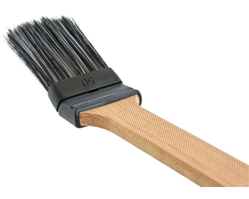 Heizkörperpinsel mit Holzgriff und Borsten, Größe 50