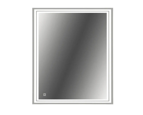 Miroir de salle de bain LED Cordia Double Line LxHxP 60x65x3 cm