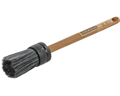 Pinceau rond taille 30 avec manche en bois