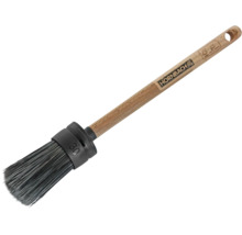 Rundpinsel mit Holzgriff und Borsten, Grösse 30