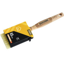 Pinceau plat Premium Hornbach, largeur 65 mm, avec manche en bois