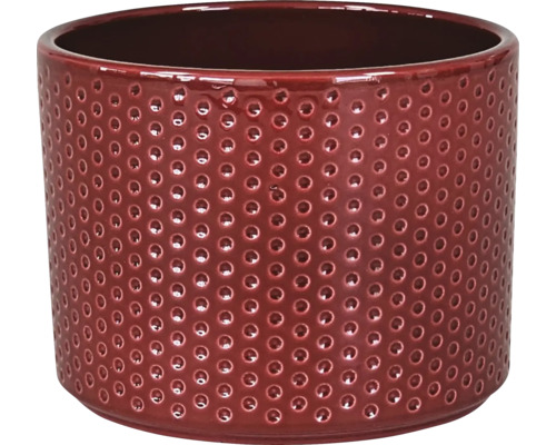 Cache Pot Dickob Pillar Spot Ø 16.8 cm rouge rosé