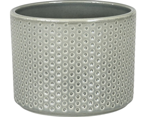 Cache Pot Dickob Pillar Spot Ø 13.6 cm gris-vert