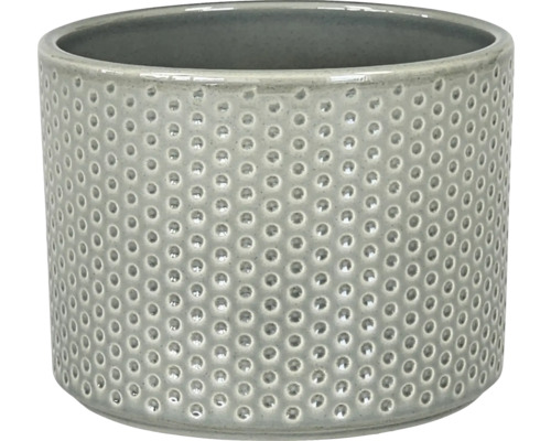 Cache Pot Dickob Pillar Spot Ø 16.8 cm gris-vert