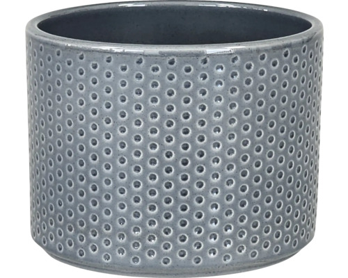 Cache Pot Dickob Pillar Spot Ø 16.8 cm bleu-gris