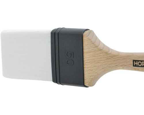 Flächenstreicher mit Holzgriff, 50 Millimeter breit