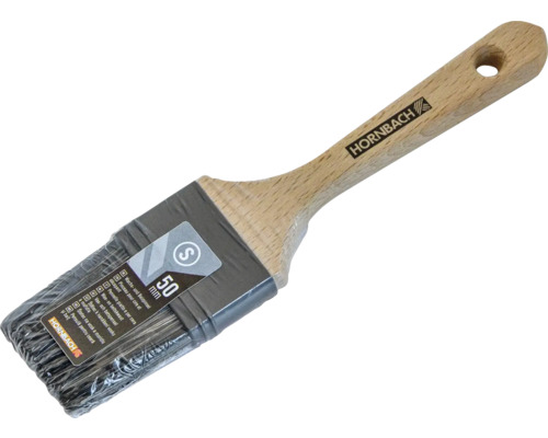 Pinceau plat de 50 millimètres avec manche en bois