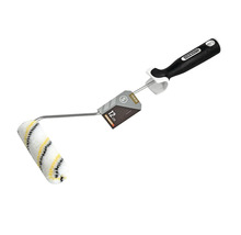 Rouleau de peinture, 12 cm de large, avec manche