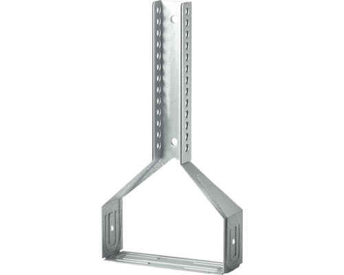 Connecteur de support en métal avec trous de fixation