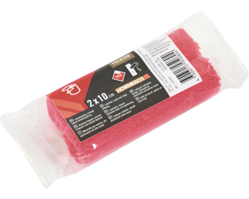 Deux rouleaux à laque de 2 x 10 centimètres dans un emballage