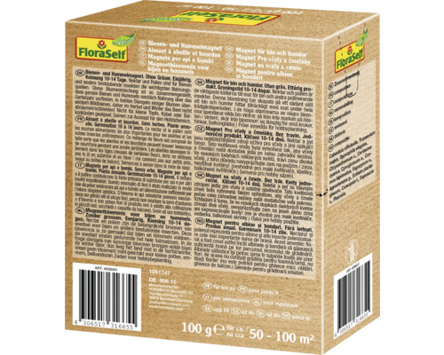 FloraSelf Aimant à abeilles et bourdons