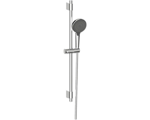 Ensemble barre de douche AVITAL GAUJA eco chrome brillant longueur de barre 800 mm