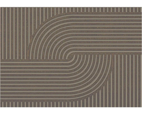 Paillasson anti-salissure Impression Zen knot taupe 50x75 cm