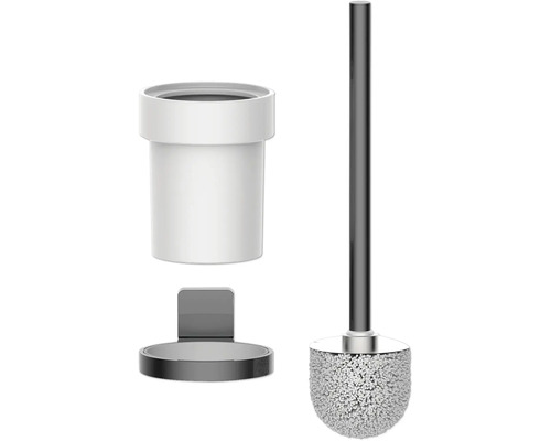 WC-Bürstengarnitur mit Behälter und Halterung