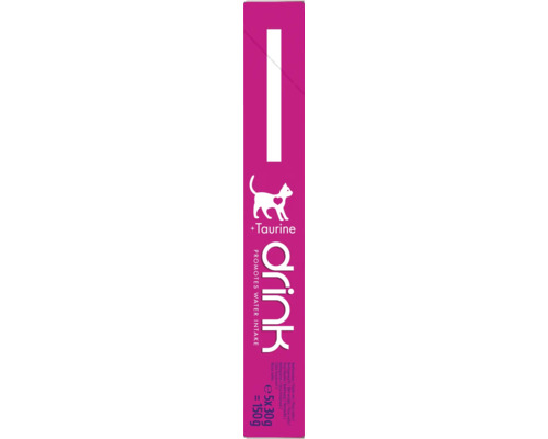 Snack rose pour chats, favorisant l''absorption d''eau
