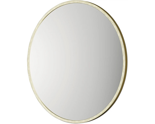 Miroir rond avec cadre