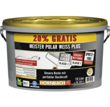 Eimer Meister Polar Weiss Plus Innenfarbe mit 12 Liter Inhalt