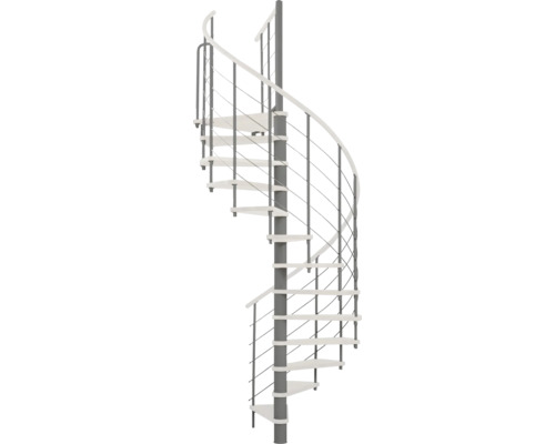 Escaliers colimaçon Pertura Skaia Ø 160 cm 12 marches/ 13 pas de marche hêtre