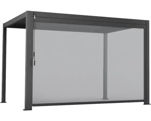 Pavillon avec store enrouleur d''intimité