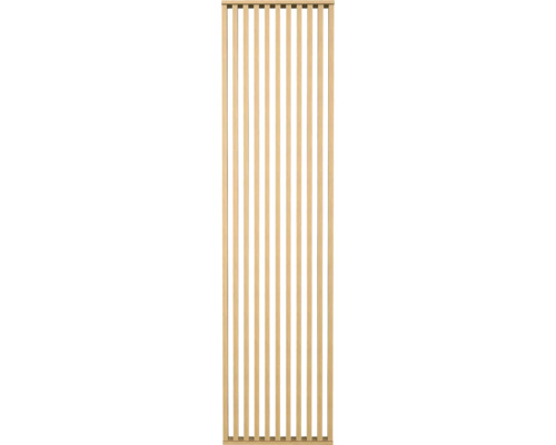 Clôture en bois avec lattes verticales pour le jardin