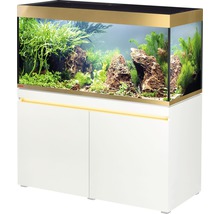 Aquariumkombination EHEIM incpira 430 gold - Limited Edition mit Beleuchtung und Unterschrank