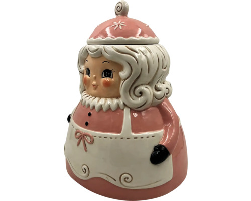 Boîte à biscuits avec motif de Madame Holle