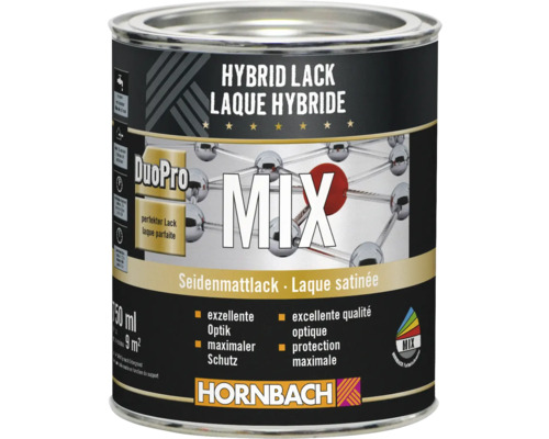 Laque hybride mat satiné HORNBACH à faire mélanger dans le coloris souhaité