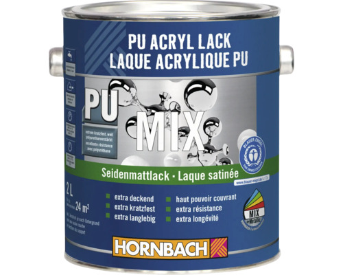 Laque PU acrylique mat satiné HORNBACH à faire mélanger dans le coloris souhaité-0