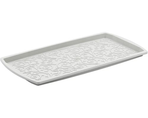 Rechteckige Schuhabtropfschale mit Muster