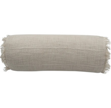 Coussin oblong avec franges