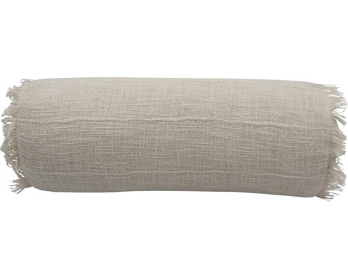 Coussin oblong avec franges