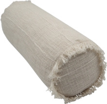 Rouleau en tissu avec des franges