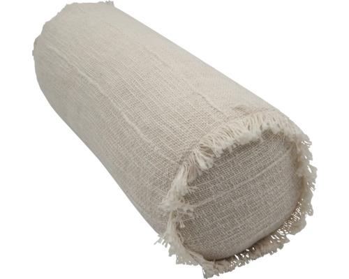 Rouleau en tissu avec des franges