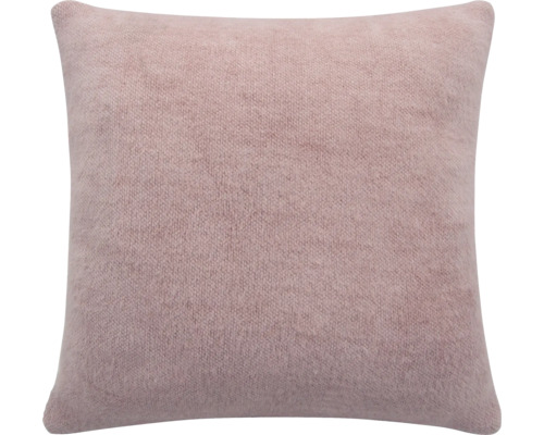 Coussin décoratif Cozy rose 45x45 cm